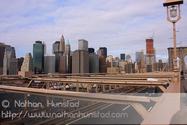 Lower Manhattan from the Brooklyn Bridge